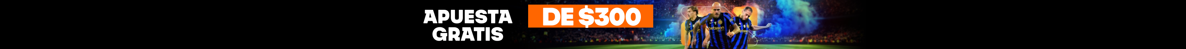 Apuesta Gratis $300: Fútbol Global